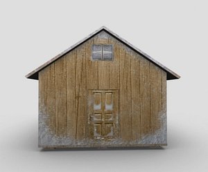 winter house 3D model