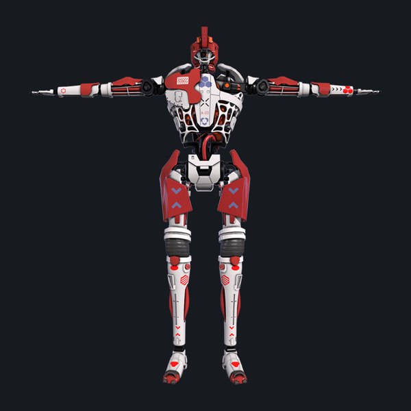 Free 3D Robot humanoid A-003 Free low-poly 3D model model - TurboSquid  1797402