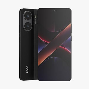 3D POCO X7 Pro model