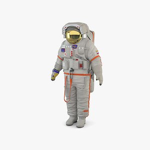 Space Suit Russian Orlan 3D model