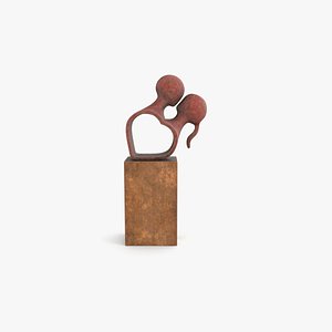 wood sculpture v1 3D model