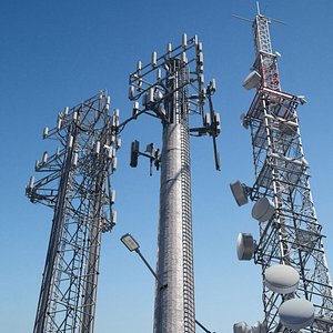 Telecommunication Towers collection