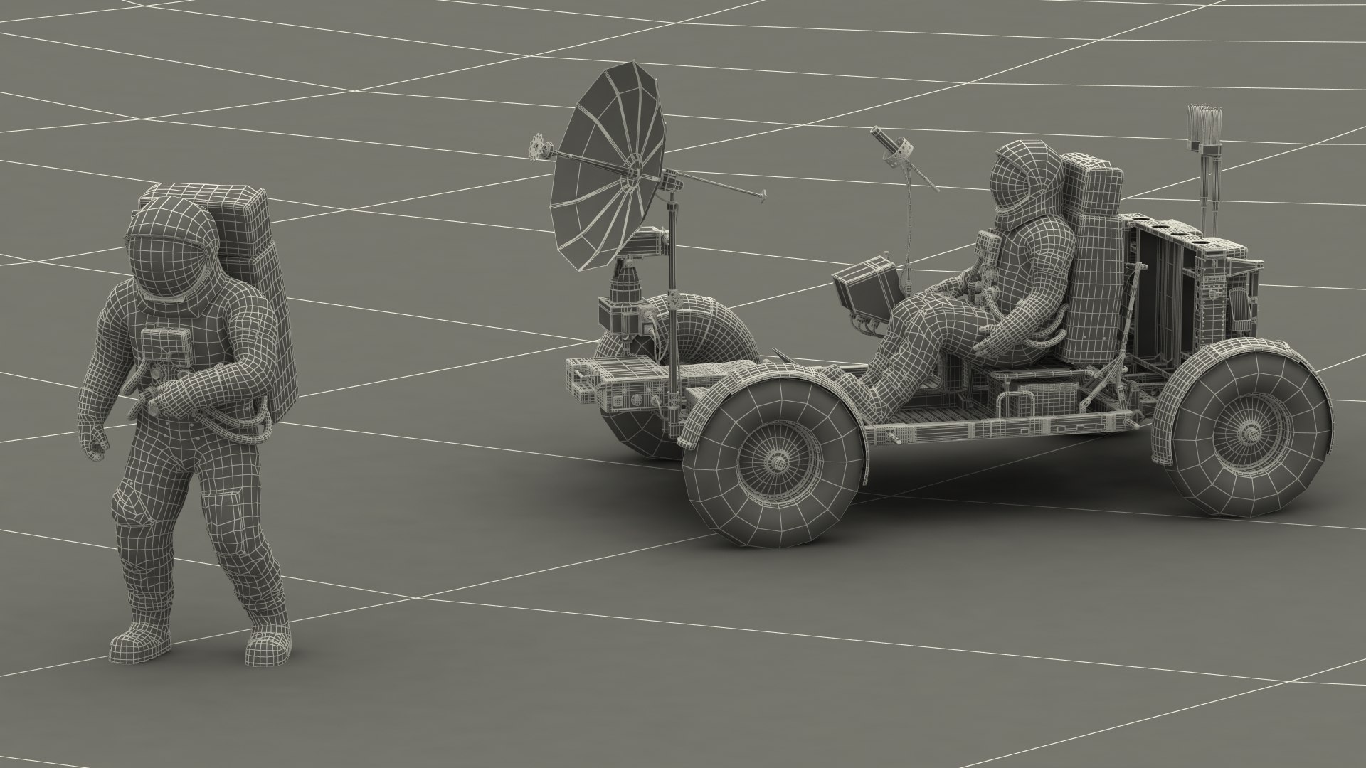 Astronauts with Lunar Roving Vehicle on Moon Surface 3D https://p.turbosquid.com/ts-thumb/iZ/rT7P9A/mI/astronautswithlunarrovingvehicleonmoonsurface3dmodel038/jpg/1643803375/1920x1080/fit_q87/73e76462f4921f0d0f188e1a8f2c55d52eda22fe/astronautswithlunarrovingvehicleonmoonsurface3dmodel038.jpg