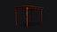 Silla taburete de madera con mesas de comedor