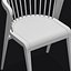 Silla taburete de madera con mesas de comedor