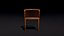Silla taburete de madera con mesas de comedor
