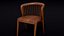 Silla taburete de madera con mesas de comedor