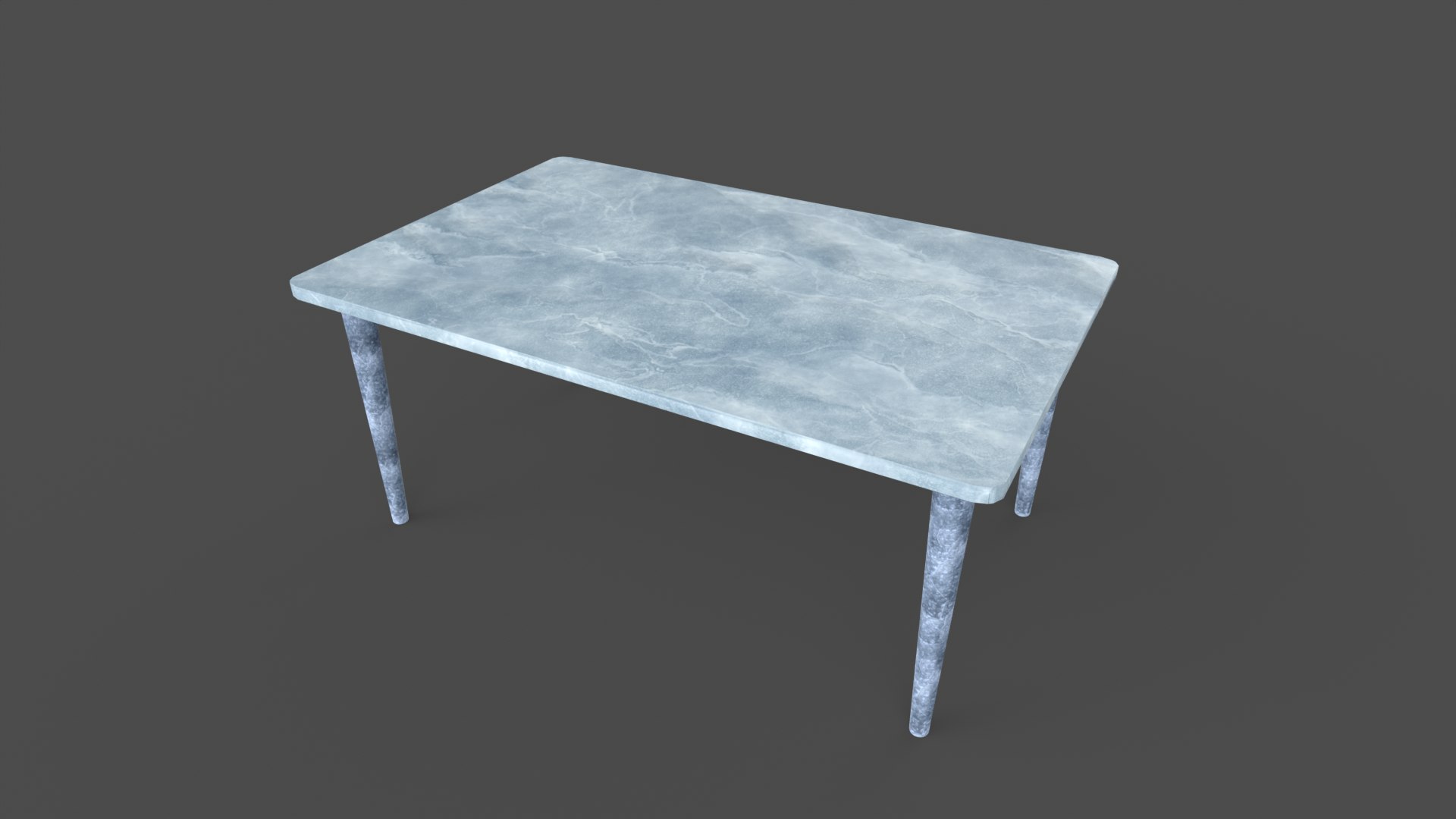 Ice Style Table 3D - TurboSquid 1936753