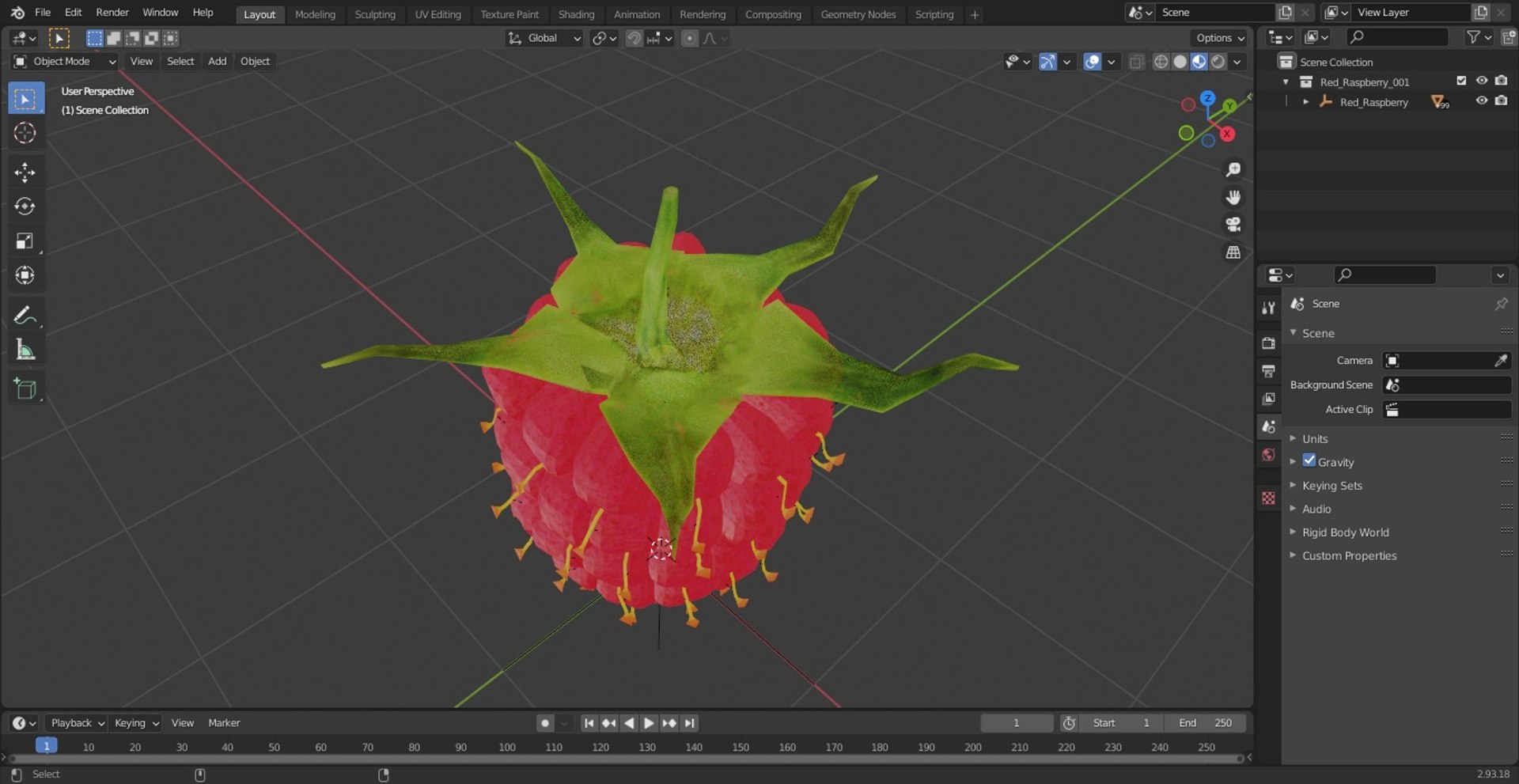 Red Raspberry 3D model https://p.turbosquid.com/ts-thumb/iZ/zHL7VR/Zn/redraspberry3dmodel021/jpg/1695685030/1920x1080/fit_q87/9552cb33bad8d88ff11829c932a1f39b315f8ef8/redraspberry3dmodel021.jpg