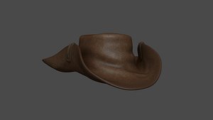3D model pirate hat - character