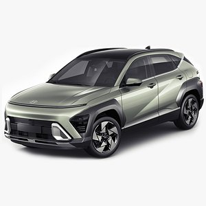 3D model Hyundai Kona 2024