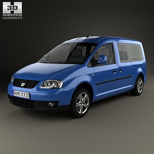 3D volkswagen caddy maxi