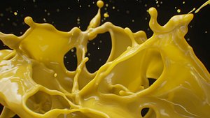 Splash Explosion Animated model