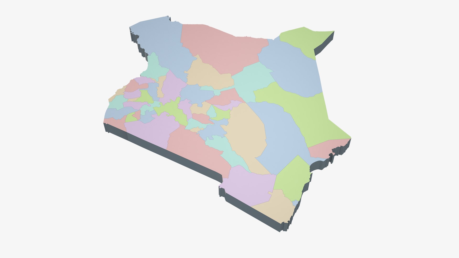 3D model Kenya Admin 1 3D Map - LatLong https://p.turbosquid.com/ts-thumb/ia/G31Bcl/BW/c02/jpg/1789701139/1920x1080/fit_q87/5497138f2a154c4df5e394d1ea04ea7ad6dfad5f/c02.jpg