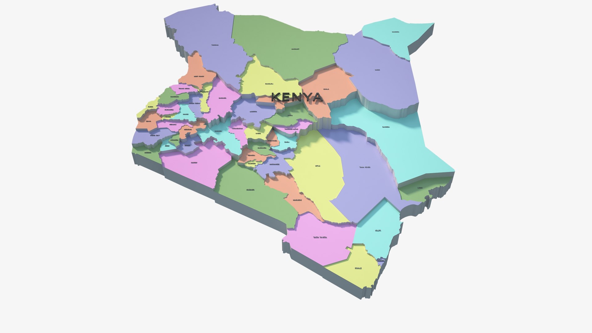 3D model Kenya Admin 1 3D Map - LatLong https://p.turbosquid.com/ts-thumb/ia/G31Bcl/WM/a02/jpg/1789701132/1920x1080/fit_q87/8836c521da928b0508e25a39ea3bb2517ac76bc2/a02.jpg