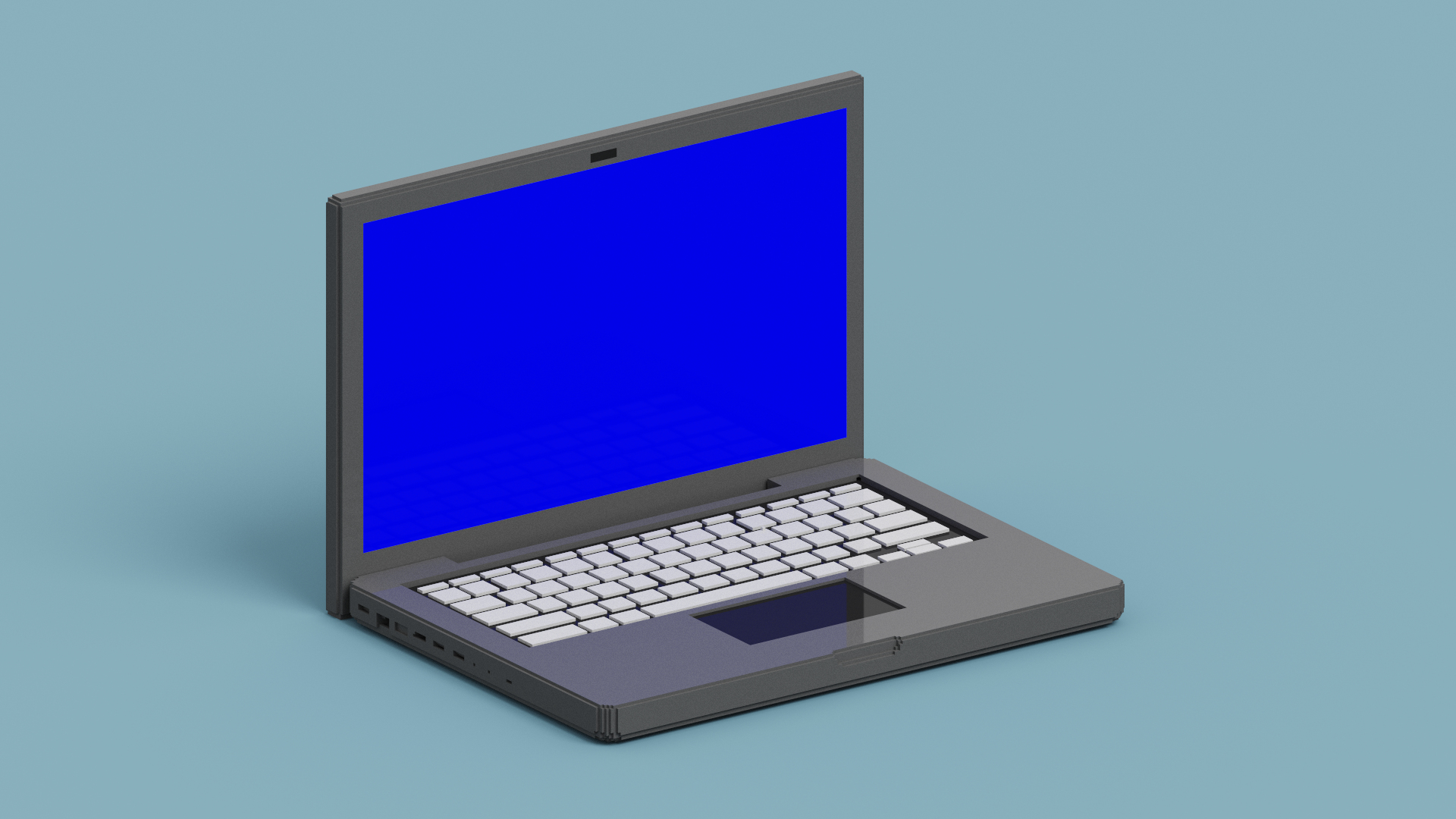 Voxel Laptop model https://p.turbosquid.com/ts-thumb/ia/GVRgsm/Gp/s/png/1696615578/1920x1080/turn_fit_q99/decbbc876cd4812921a7991dd4cdbc7db6fb72e0/s-1.jpg