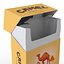 3d model opened cigarettes pack camel