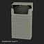 3d model opened cigarettes pack camel