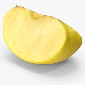 3D Apple Chunk model