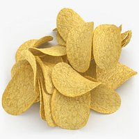 Pringles Potato Chips Pile