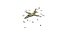SU-25 Frogfoot Jet Fighter Aircraft Modelo 3D de baja poli