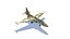SU-25 Frogfoot Jet Fighter Aircraft Modelo 3D de baja poli