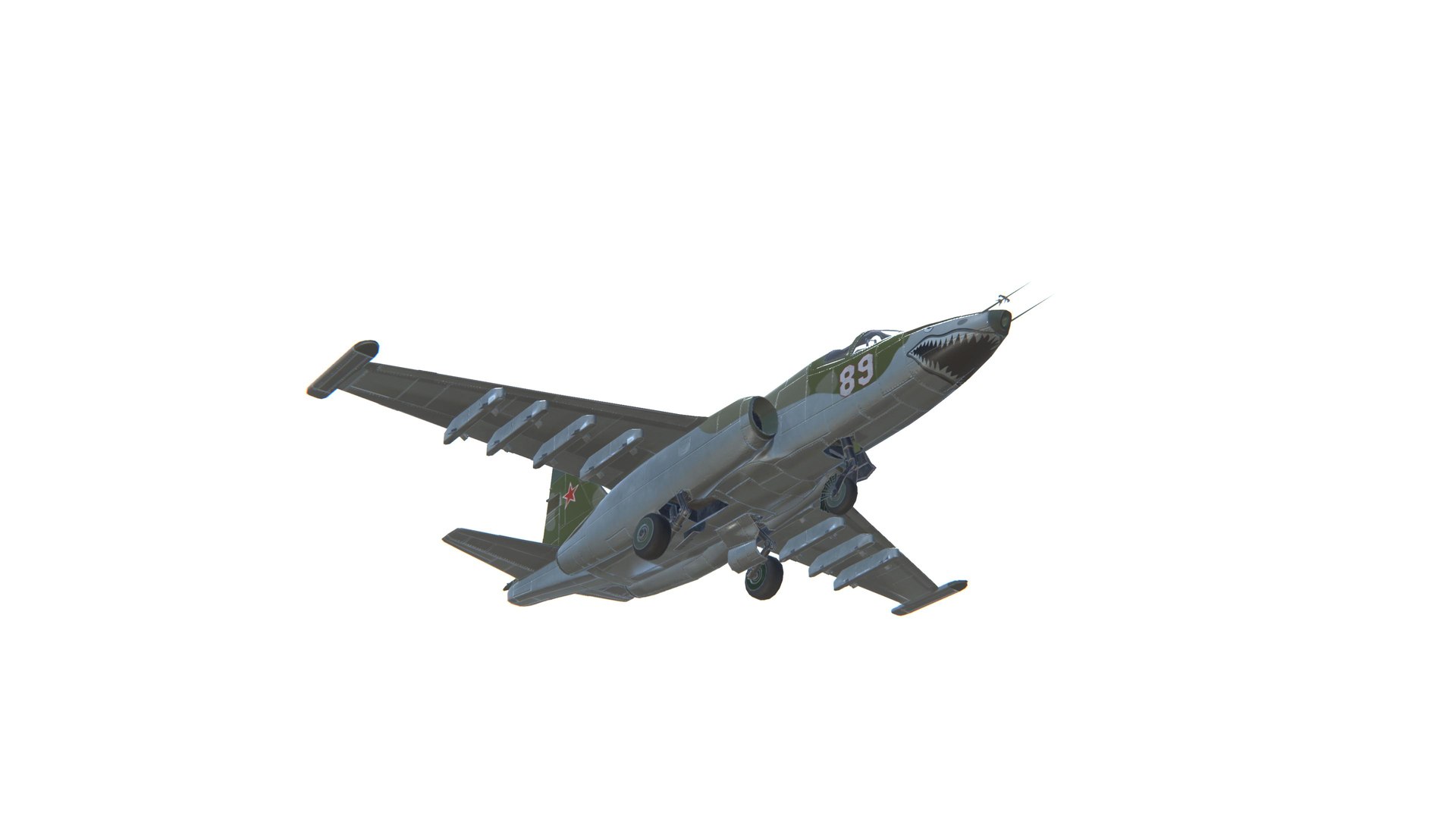 3D model SU-25 Frogfoot Jet Fighter Aircraft Low-poly 3D model https://p.turbosquid.com/ts-thumb/ia/MWoKvd/A3/screenshot84/jpg/1634152158/1920x1080/fit_q87/771ad92d630628733ee86b1ffddf09377bda0576/screenshot84.jpg