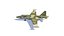SU-25 Frogfoot Jet Fighter Aircraft Modelo 3D de baja poli