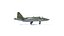 SU-25 Frogfoot Jet Fighter Aircraft Modelo 3D de baja poli