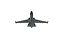 SU-25 Frogfoot Jet Fighter Aircraft Modelo 3D de baja poli