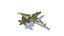 SU-25 Frogfoot Jet Fighter Aircraft Modelo 3D de baja poli
