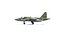SU-25 Frogfoot Jet Fighter Aircraft Modelo 3D de baja poli