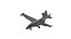 SU-25 Frogfoot Jet Fighter Aircraft Modelo 3D de baja poli