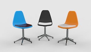 Tulip Chair 3D model 3D