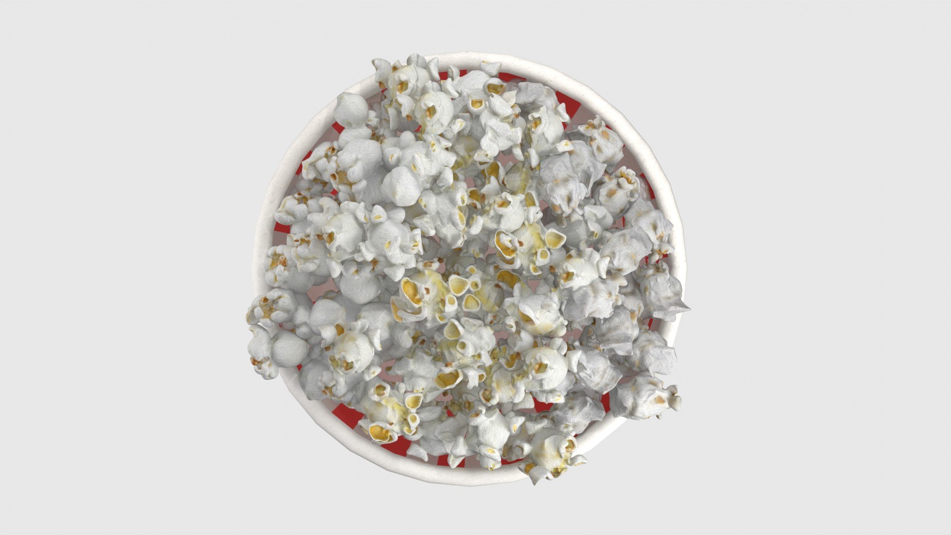 Popcorn Box 2 3D Model - TurboSquid 2387851