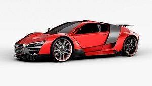3D Vray-Conceptcar R10