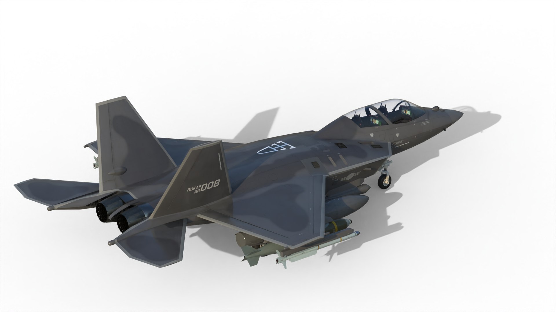 KAI KF-21 Boramae 3D model https://p.turbosquid.com/ts-thumb/ia/Sj4uMX/1P/16/jpg/1751108725/1920x1080/fit_q87/dcea5545d9fd945169a0e3fdbffaf86b7b5394c3/16.jpg