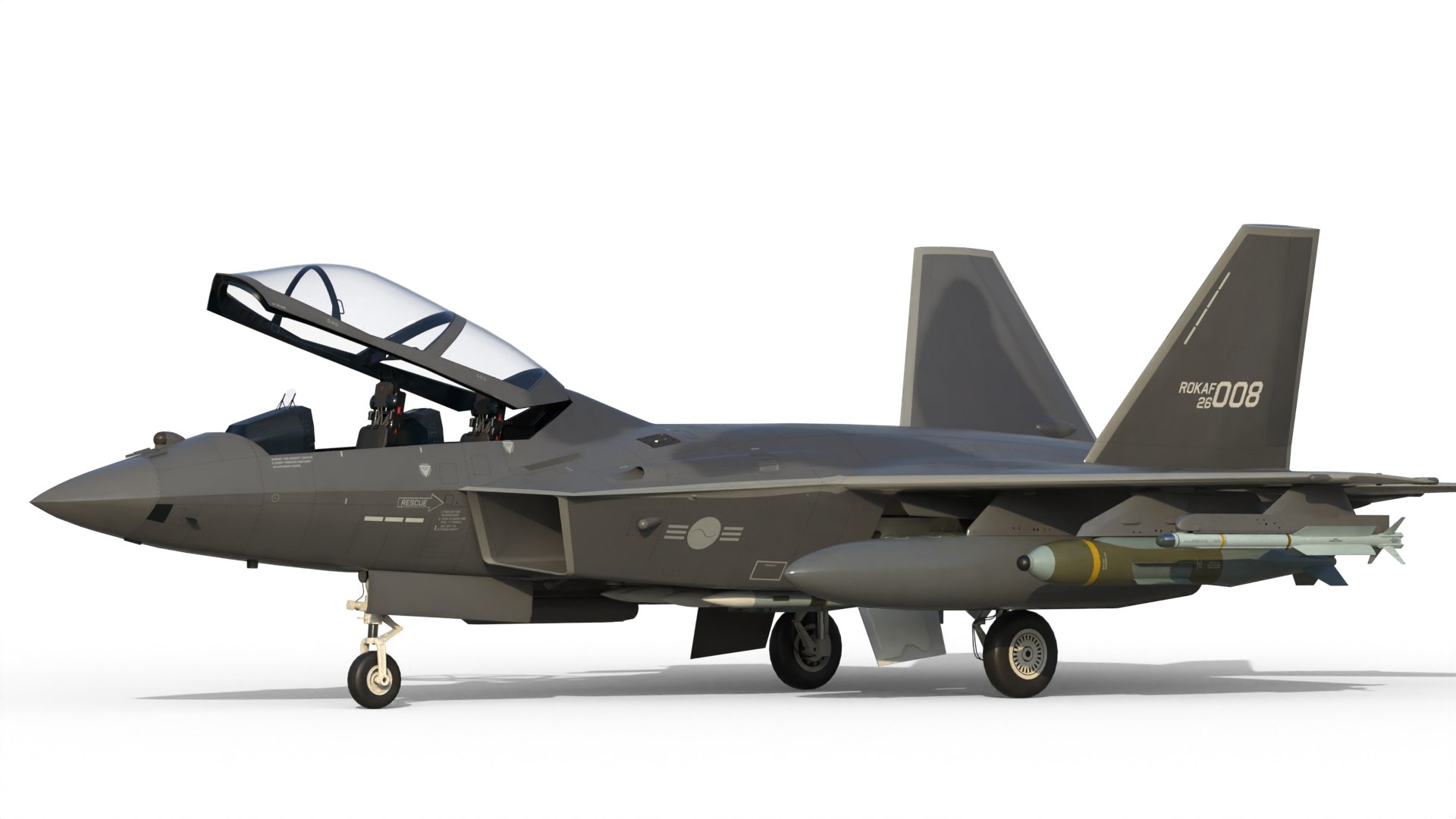 KAI KF-21 Boramae 3D model https://p.turbosquid.com/ts-thumb/ia/Sj4uMX/5X/19/jpg/1751108726/1920x1080/fit_q87/495aa20cd7ee5ff94435903eea8d1f1a73f522ce/19.jpg