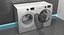 dryer washing machine generic 3D model