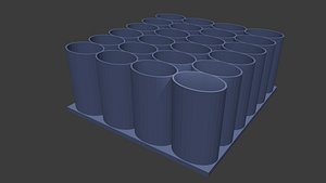 3D Paint Tube holder 2 sizes
