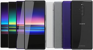 3D model realistic sony xperia 1
