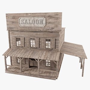 saloon 3d max