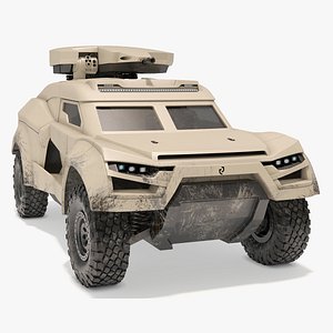Dirty Car Cockerill I-X with Turret Up