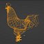 Rooster 3D model