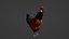 Rooster 3D model