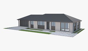 3D house family