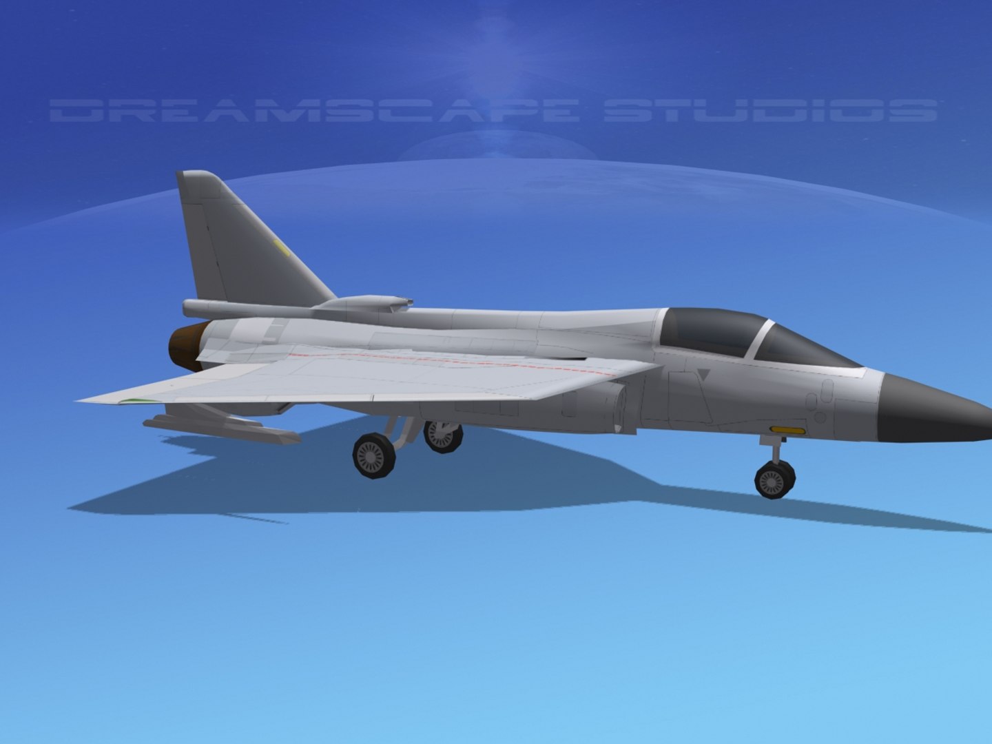 3d Tejas Hal Fighter