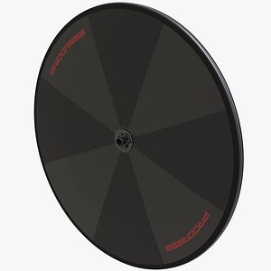 3D Disc Wheel model