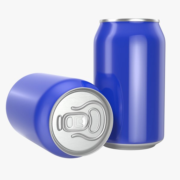 3d model beer aluminum beverage