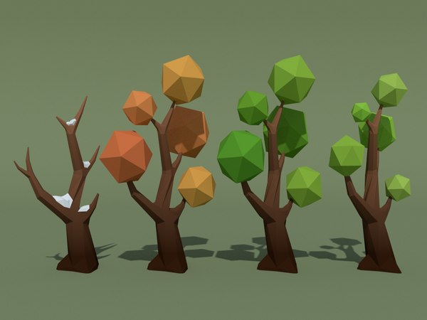 Pack trees 21 bonus 3D model - TurboSquid 1216495